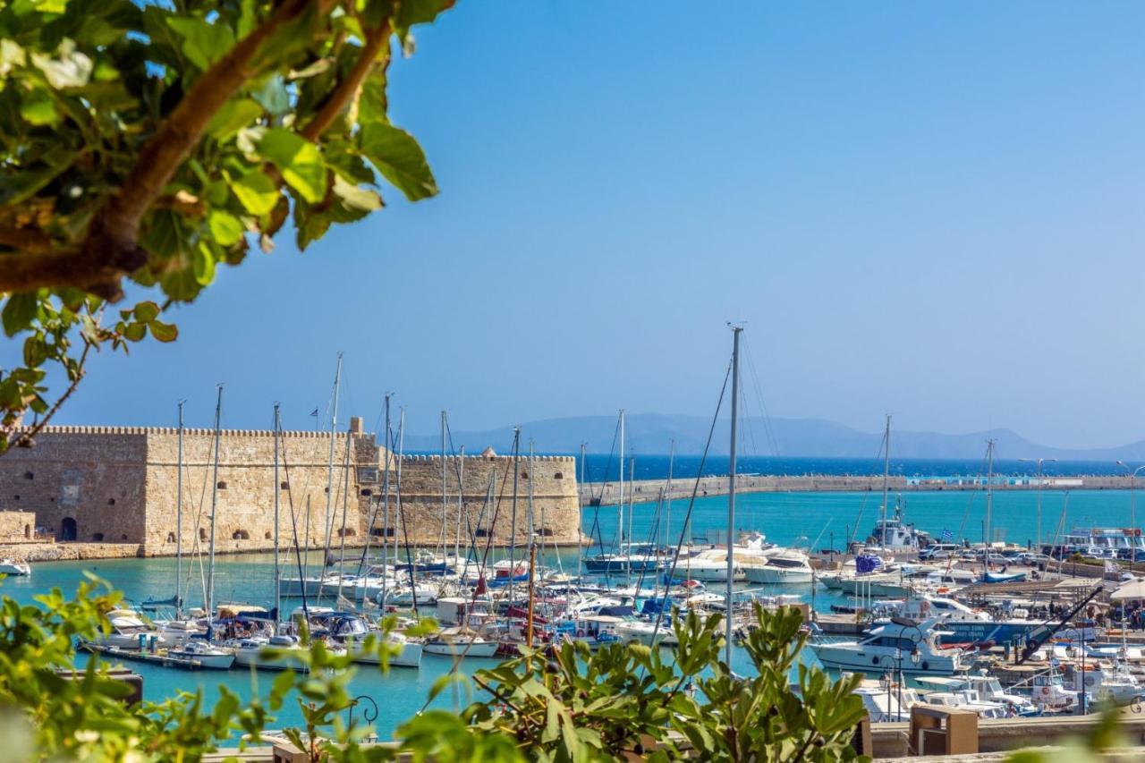City Center With Free Parking And Port Side View Apartment Heraklion  Exterior photo